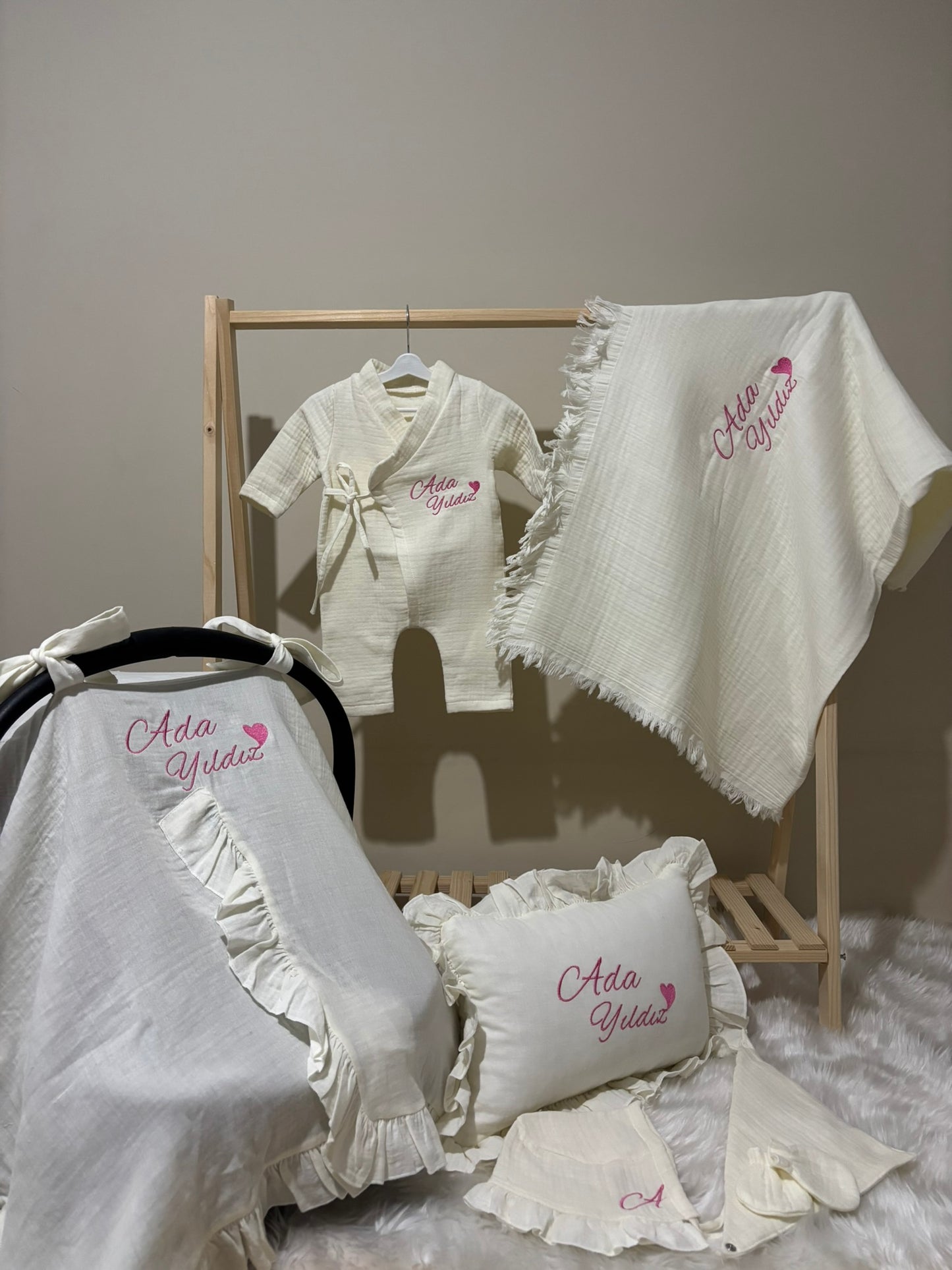 Kişiye Özel İsimli Hastane Çıkışı 6lı Set